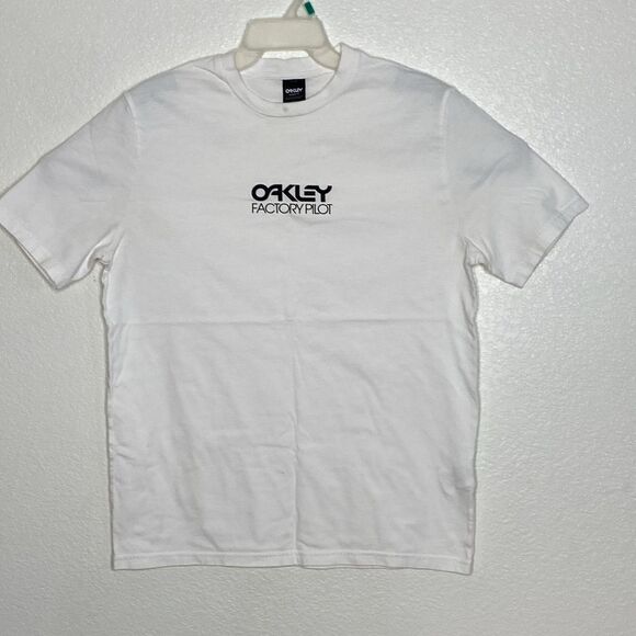 OAKLEY Men’s Two (2) White T-shirts with Print Size S - Picture 7 of 12